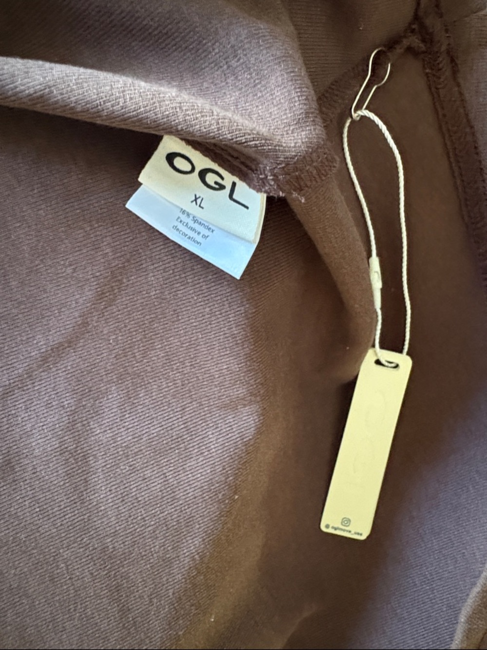 OGL Sleeveless Brown Ruched Midi Dress - Picture 4 of 8